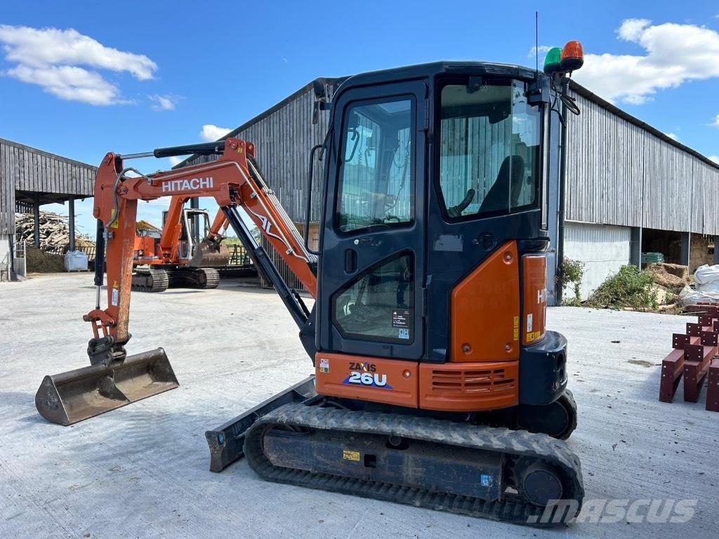 Hitachi ZX 26 U-6 Minikaivukoneet < 7t