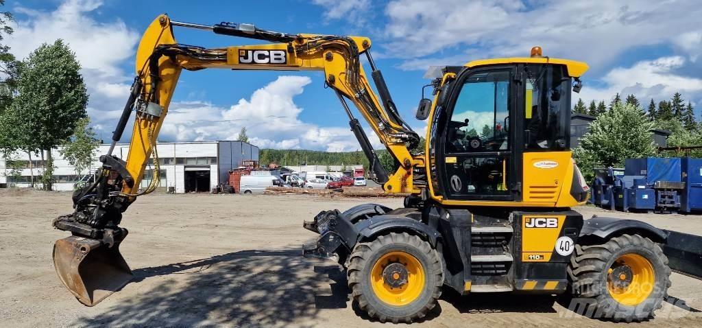 JCB Hydradig 110W Pyöräkaivukoneet