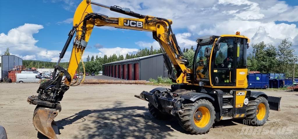 JCB Hydradig 110W Pyöräkaivukoneet