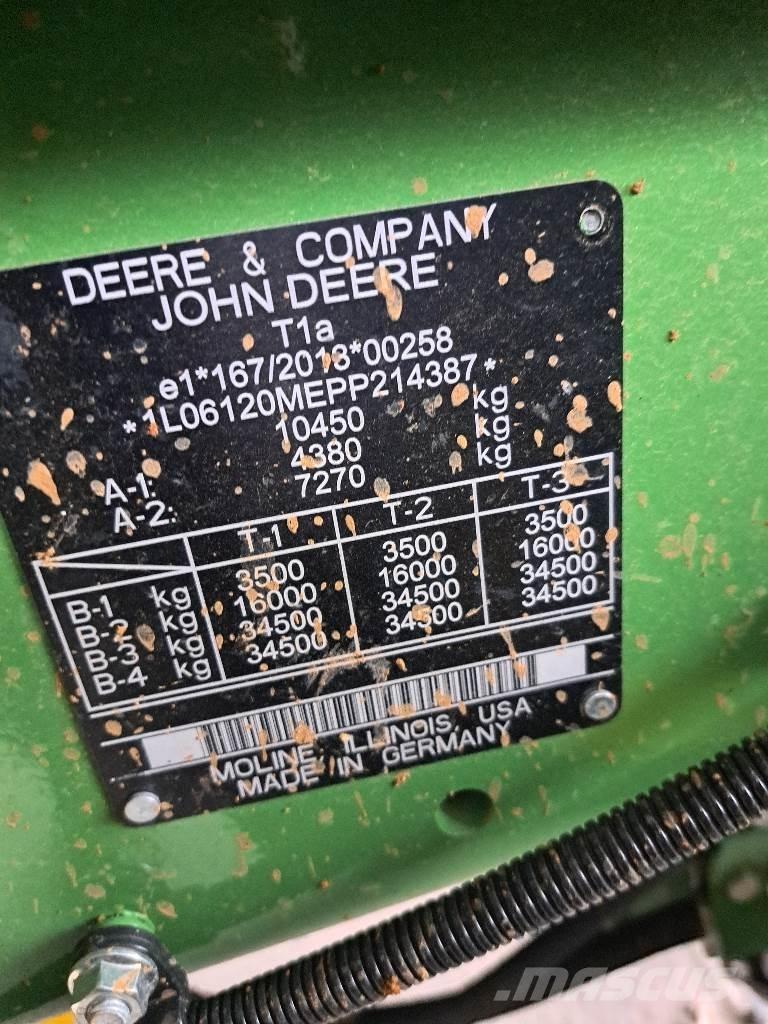 John Deere 6120 M Traktorit