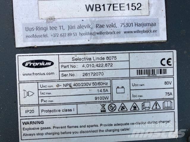Linde E30/600HL/387 Sähkötrukit