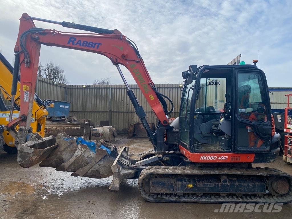 Kubota KX 080-4 Midikaivukoneet 7t - 12t