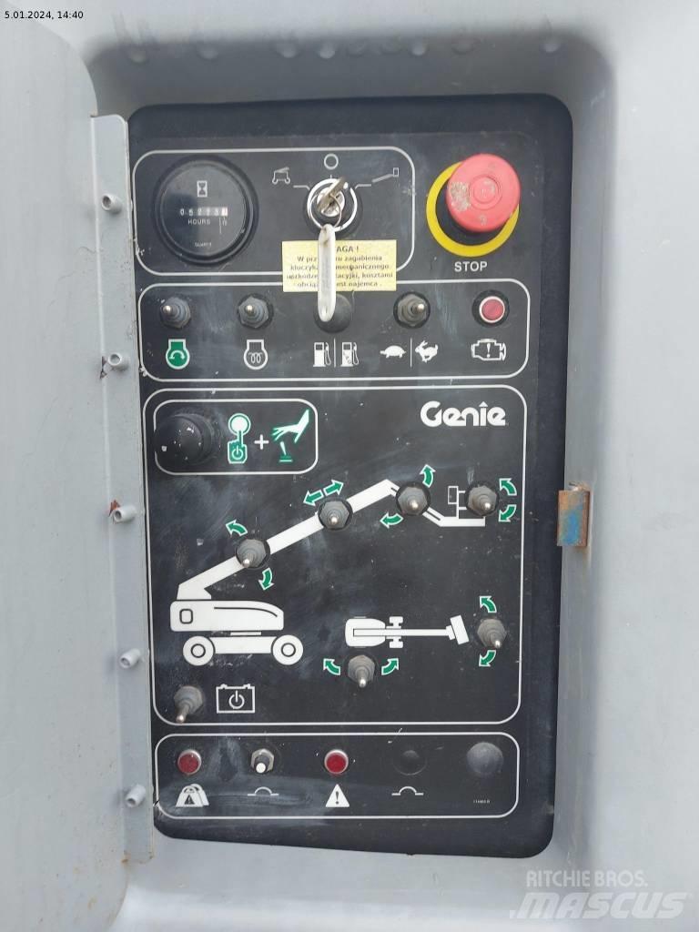 Genie S 85 Teleskooppipuominostimet
