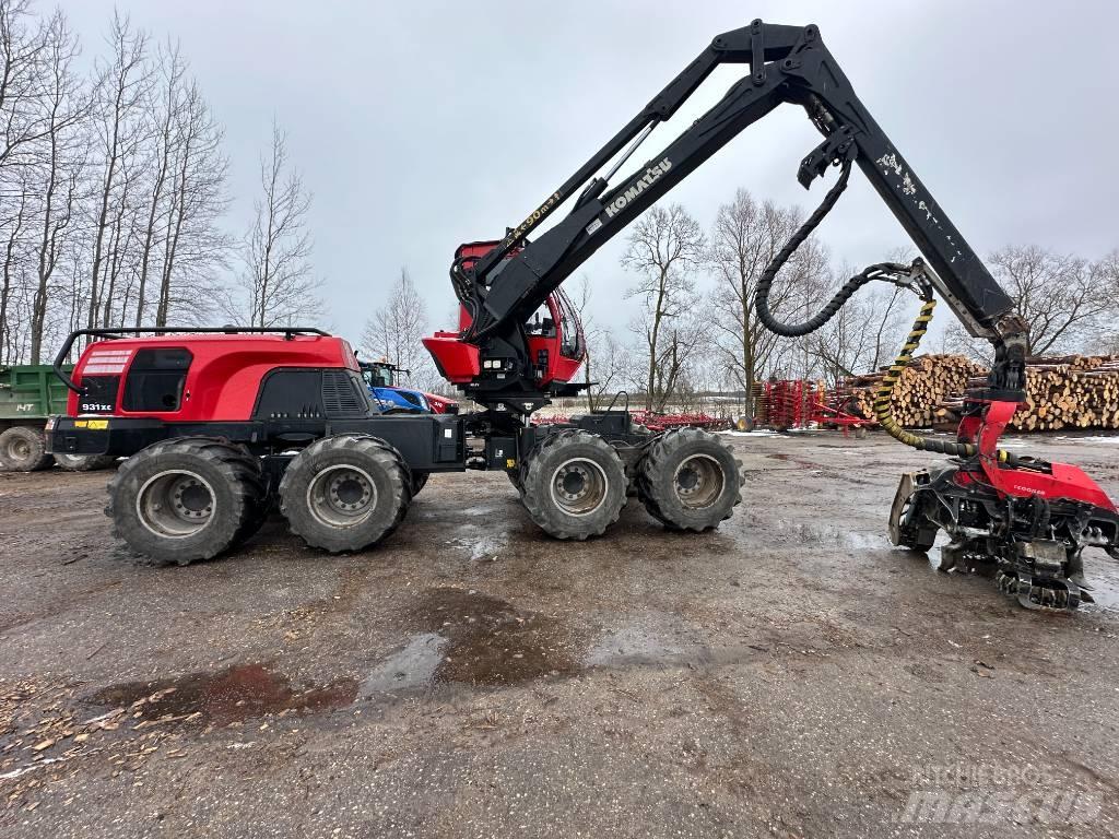 Komatsu 931 Harvesterit