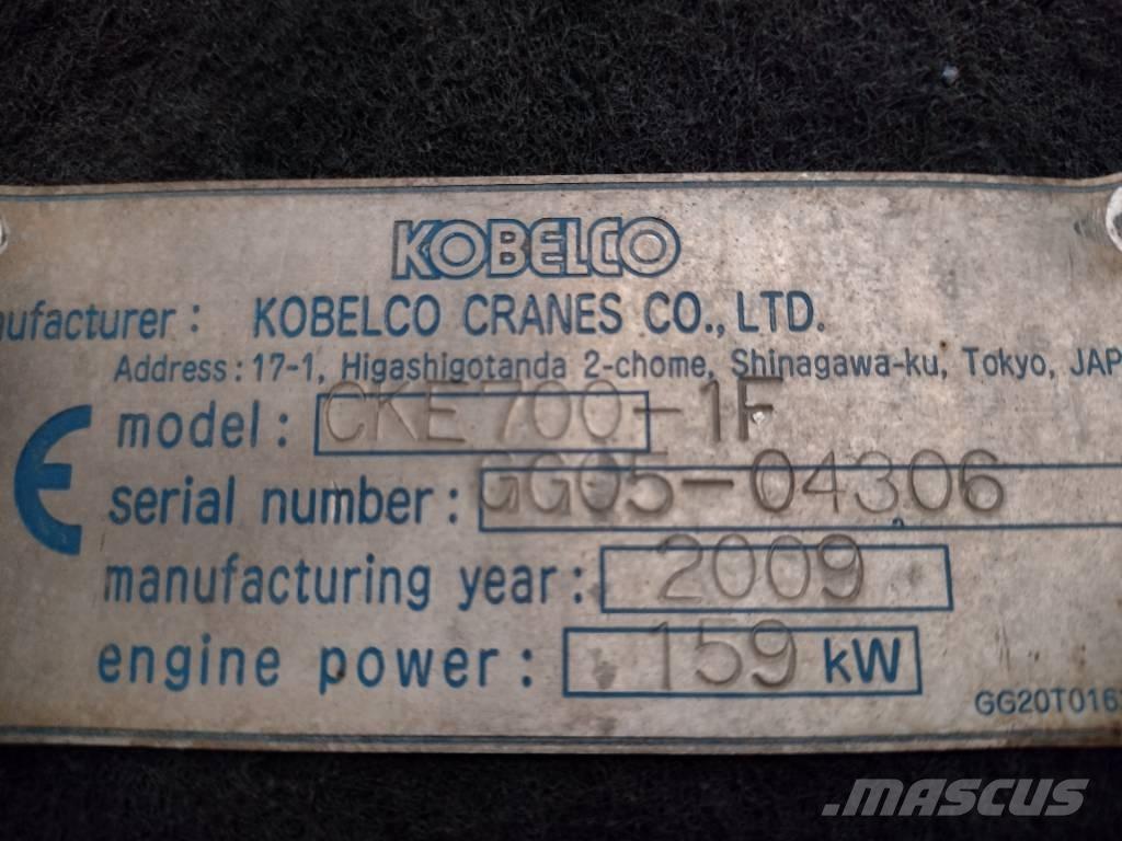 Kobelco CKE700-1F Tela-alustaiset nosturit
