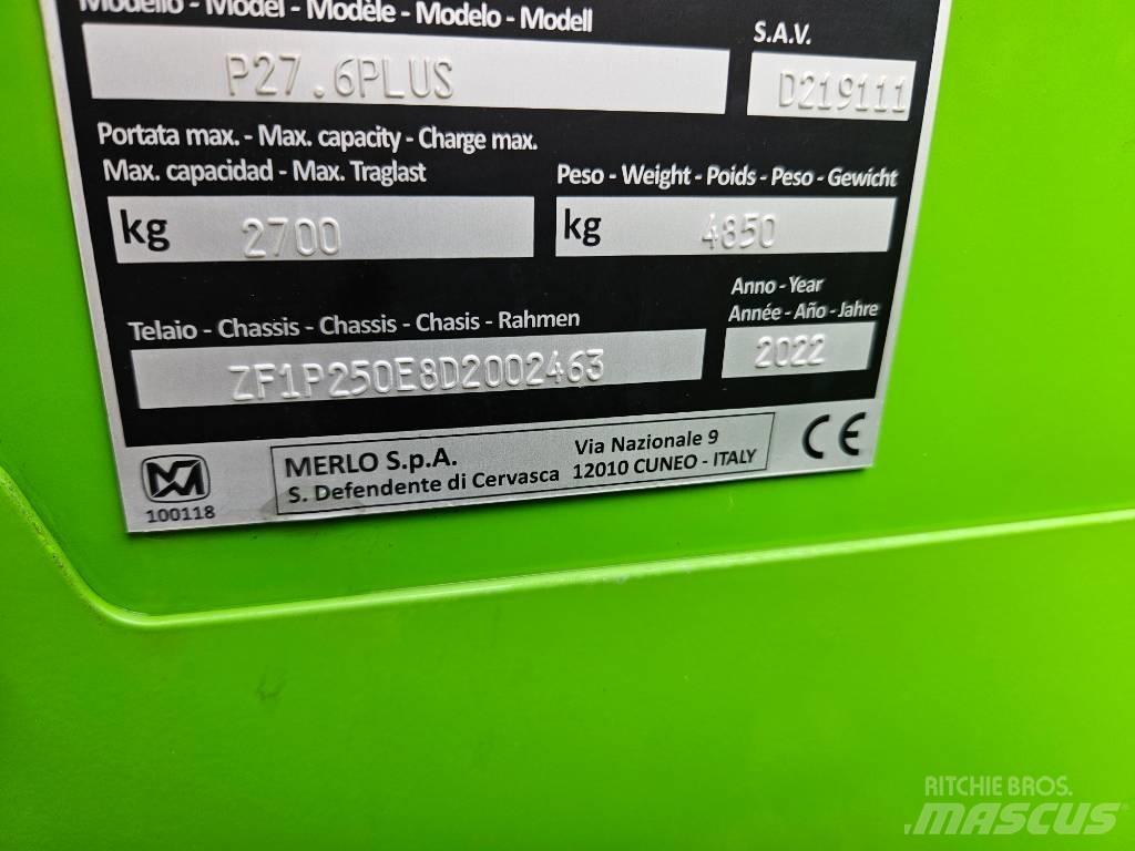 Merlo P27.6 Plus Kurottajat