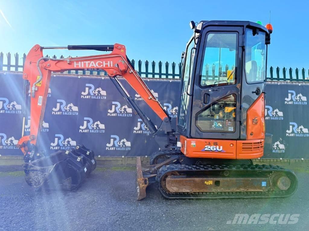Hitachi ZX 26 U-6 CR Minikaivukoneet < 7t