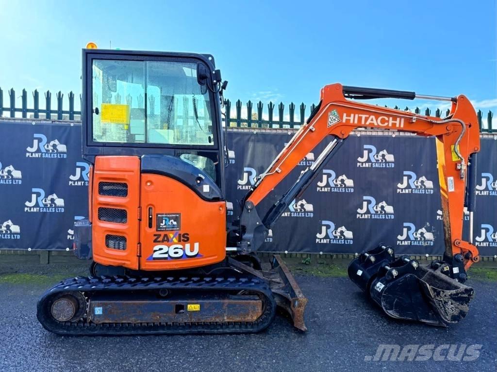 Hitachi ZX 26 U-6 CR Minikaivukoneet < 7t