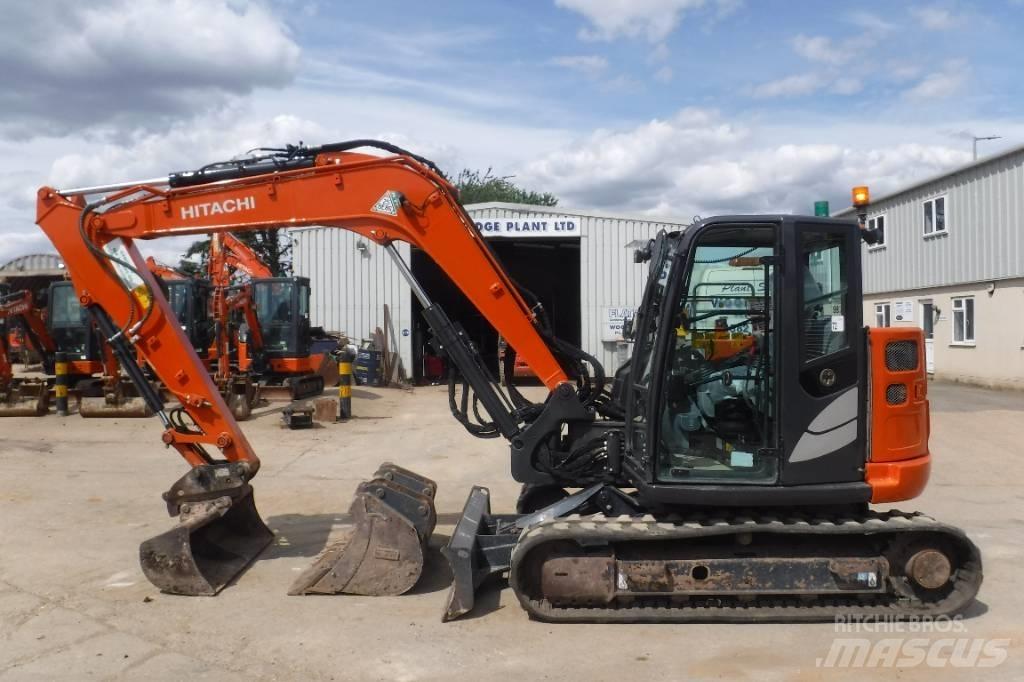 Hitachi ZX 85 US B-6 Midi excavators  7t - 12t