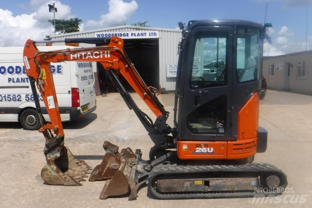 Hitachi ZX 26 U-6 Minikaivukoneet < 7t