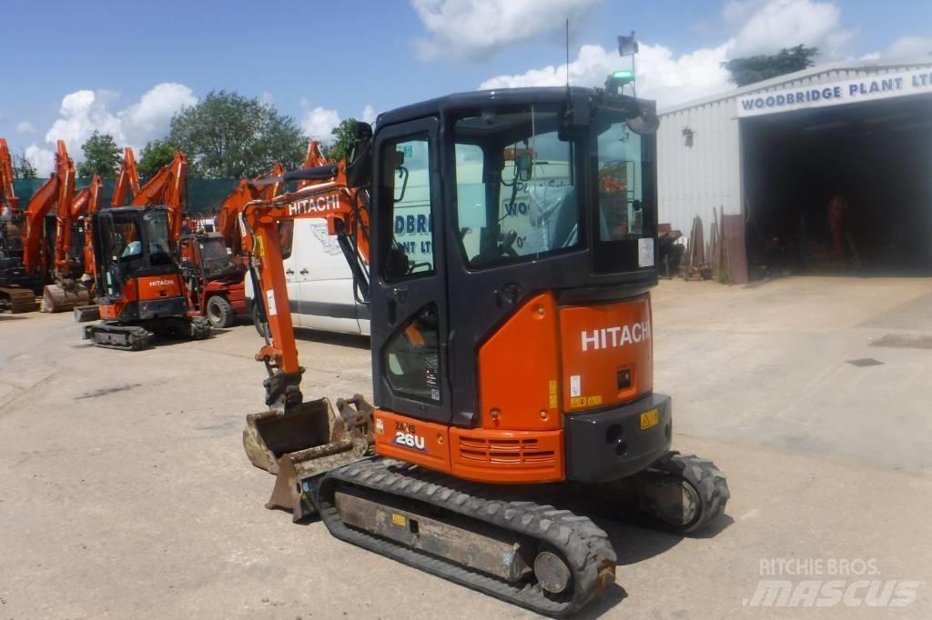 Hitachi ZX 26 U-6 Minikaivukoneet < 7t