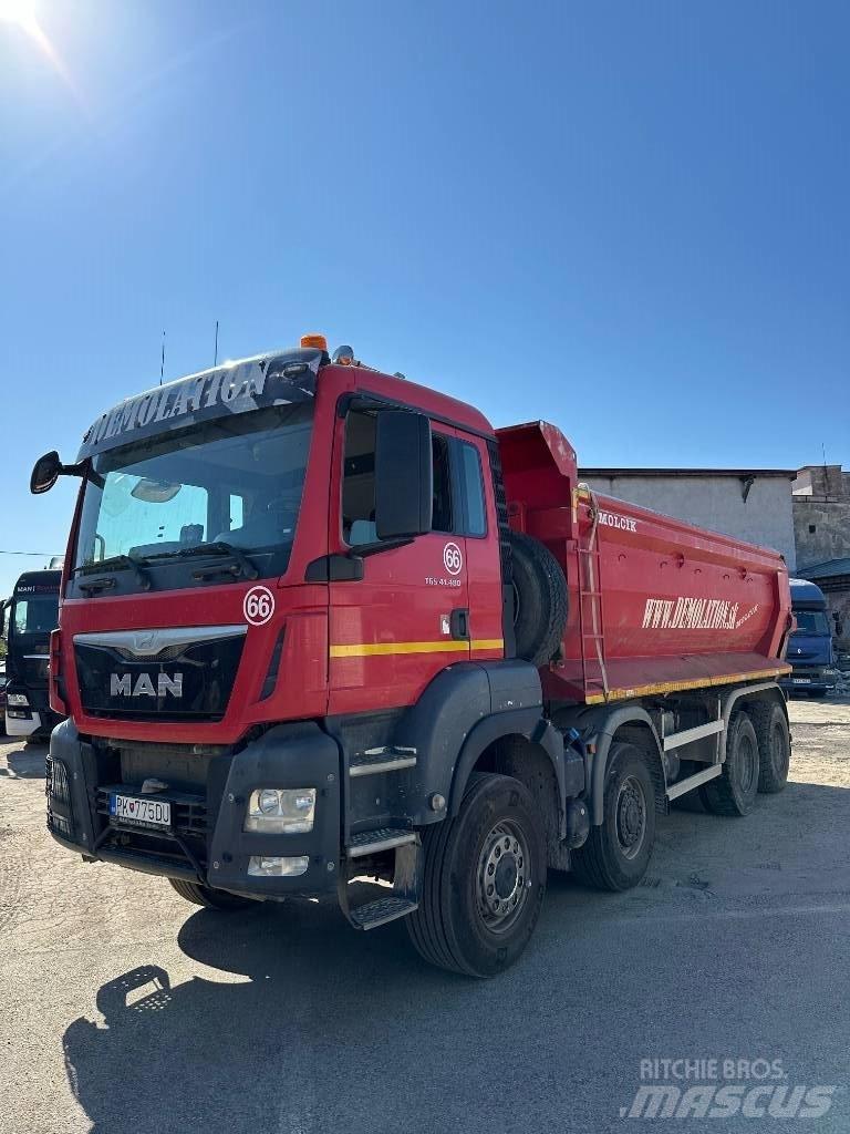 MAN TGS 41.480 Sora- ja kippiautot