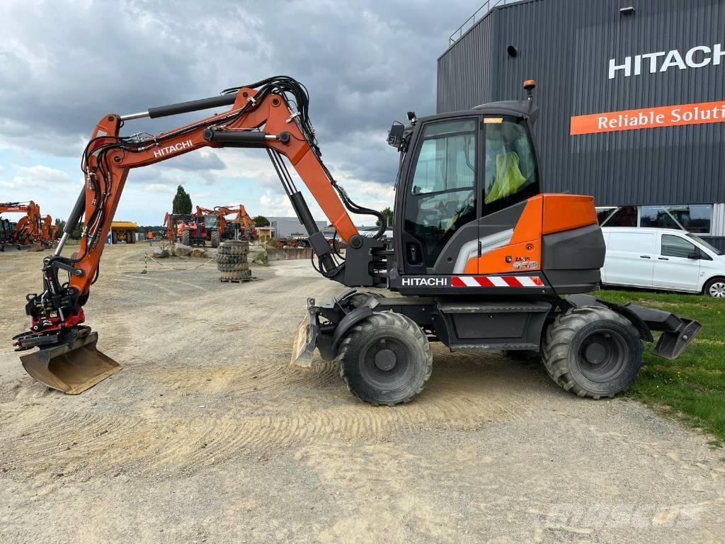 Hitachi ZX95W-7-2P Pyöräkaivukoneet