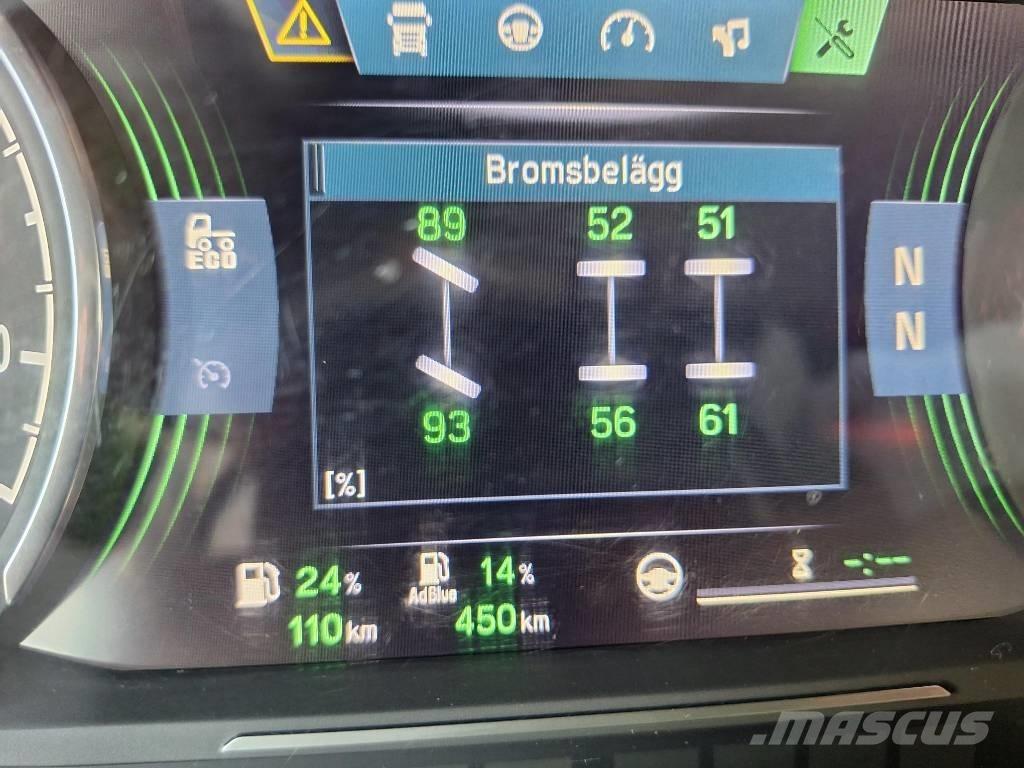 Scania R580 LB6x4 Puuautot