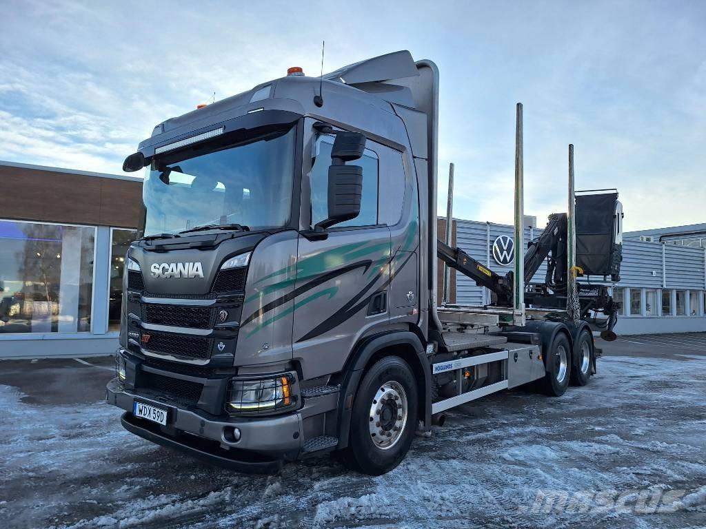 Scania R580 LB6x4 Puuautot