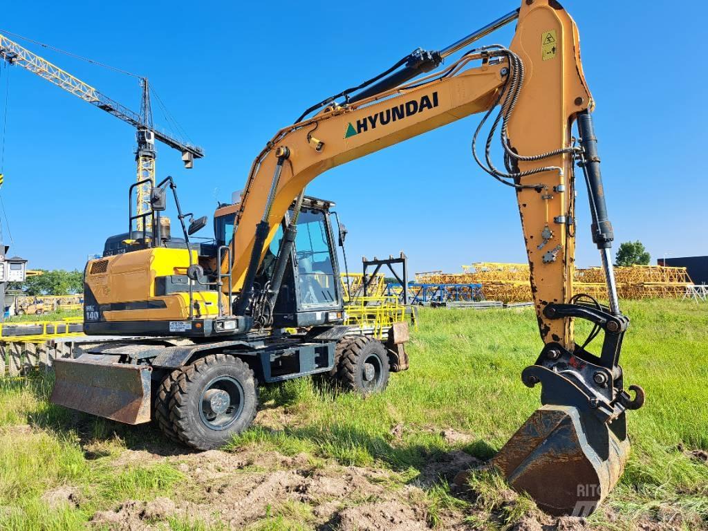 Hyundai HW140 Pyöräkaivukoneet