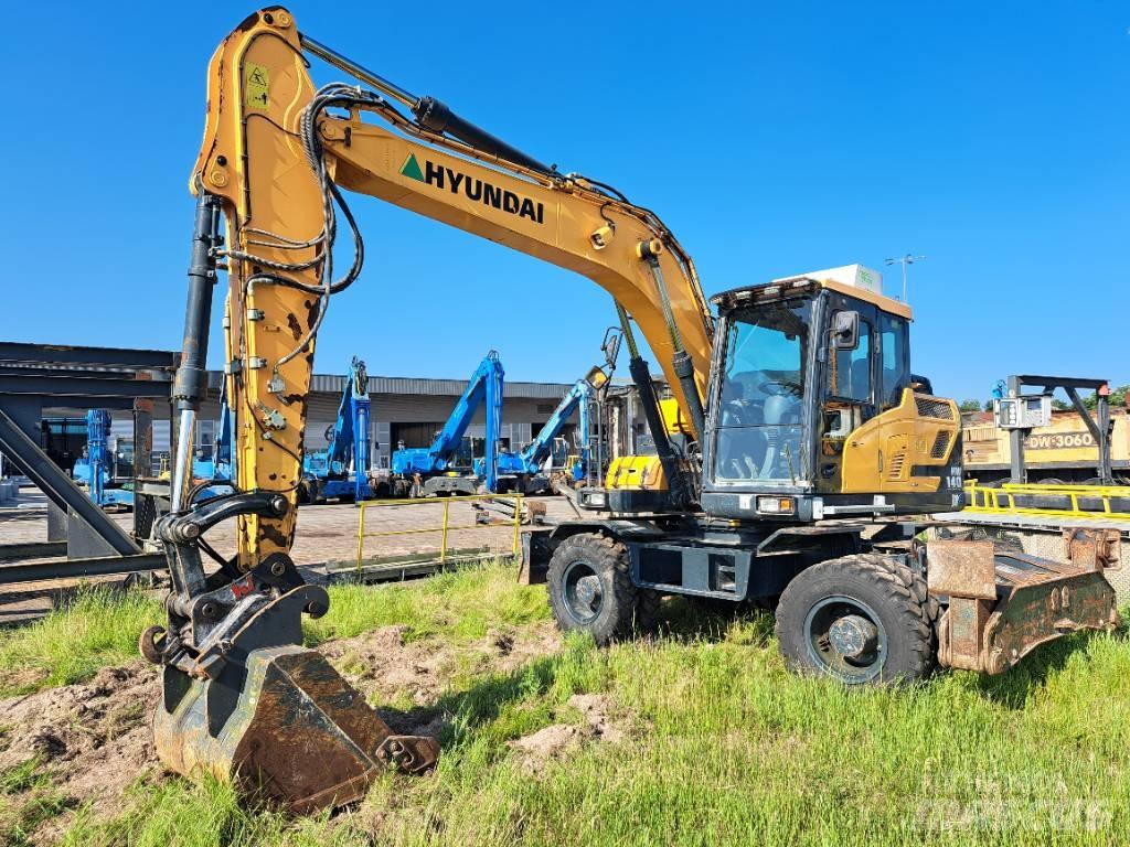 Hyundai HW140 Pyöräkaivukoneet