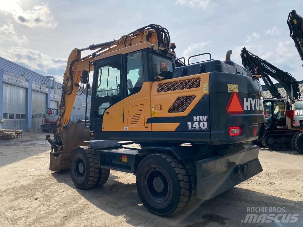 Hyundai HW140W Pyöräkaivukoneet