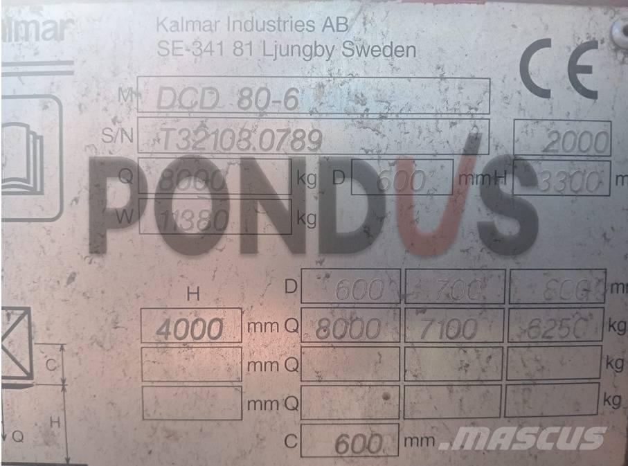Kalmar DCD 80-6 Dieseltrukit