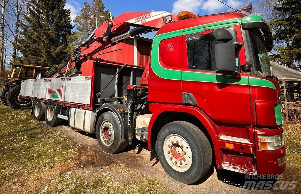 Scania P 124 GB Nosturiautot