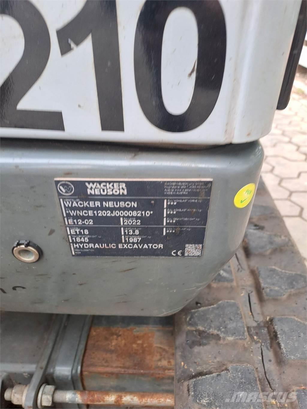 Wacker Neuson ET18 Telakaivukoneet