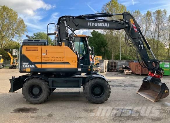 Hyundai HW140A Pyöräkaivukoneet