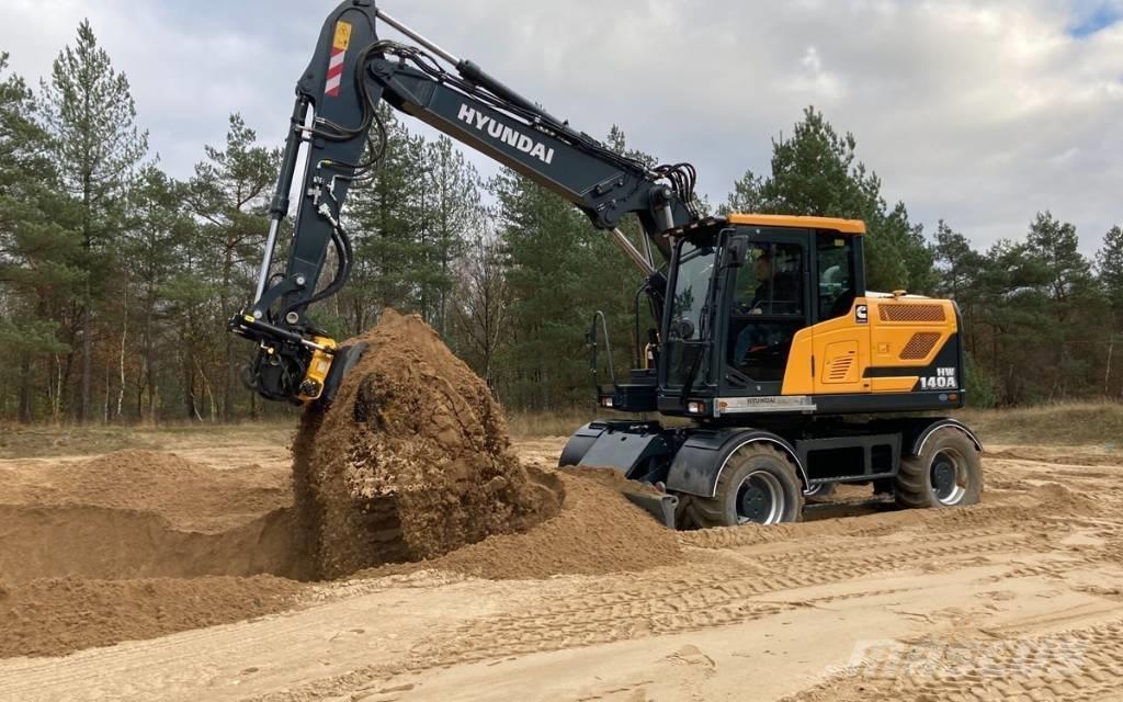 Hyundai HW140A Pyöräkaivukoneet