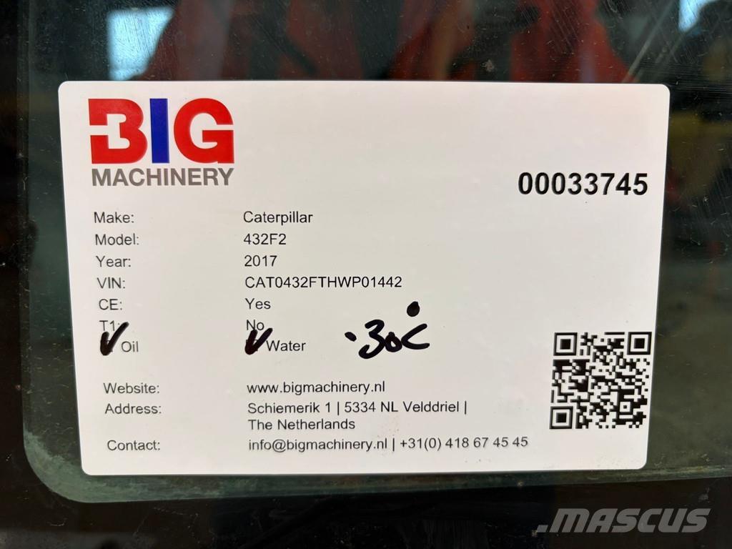 CAT 432F2 Kaivurikuormaajat