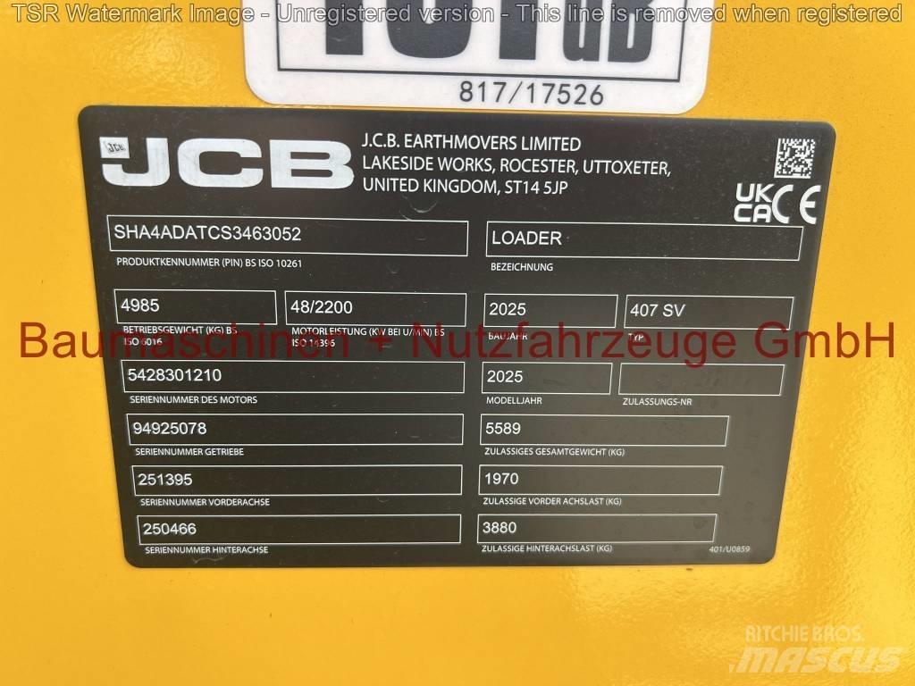 JCB 407 Klima -Demo- Pyöräkuormaajat