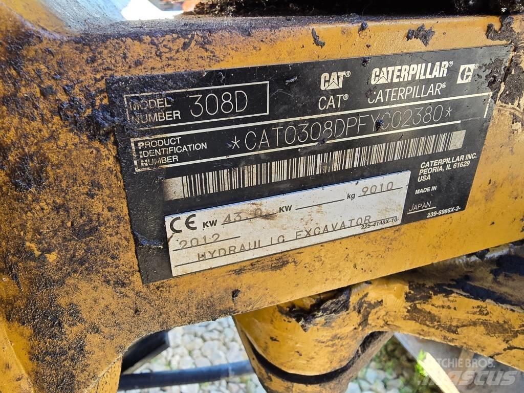CAT 308 D Midikaivukoneet 7t - 12t