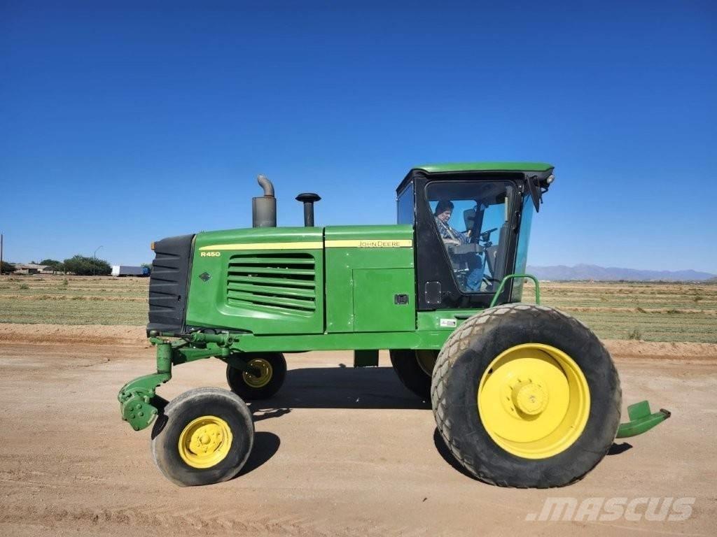 John Deere R 450 Swather-niittokoneet