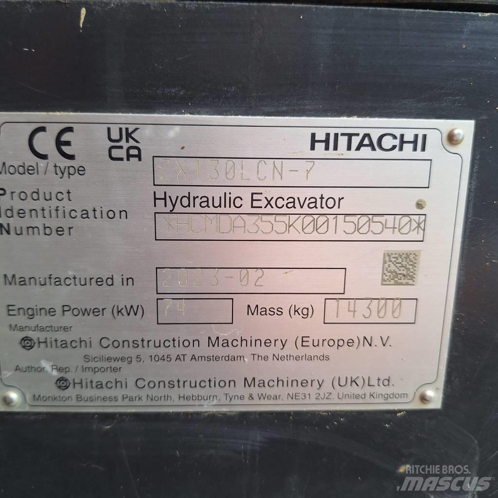 Hitachi ZX 130 LC N Telakaivukoneet