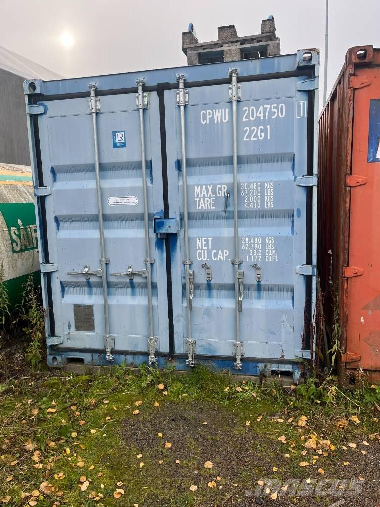  Container 20 Fot Muut varastolaitteet