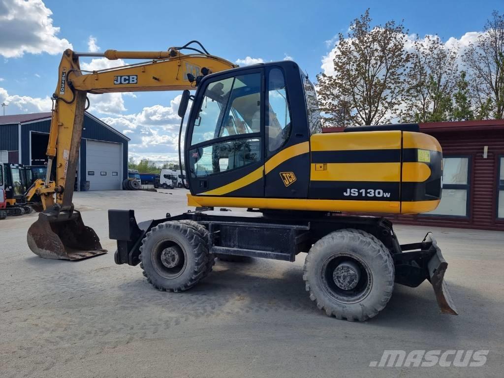 JCB JS 130 W Pyöräkaivukoneet