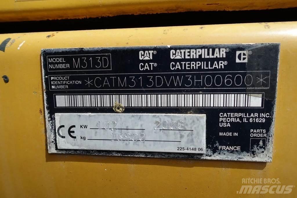 CAT M313 D Pyöräkaivukoneet