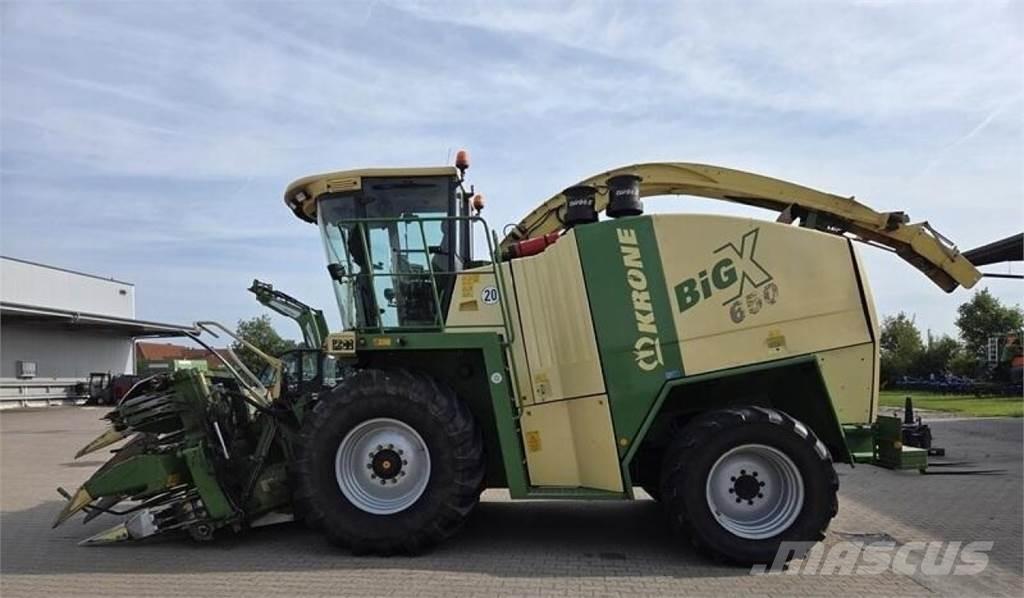 Krone Big X 650 Ajosilppurit