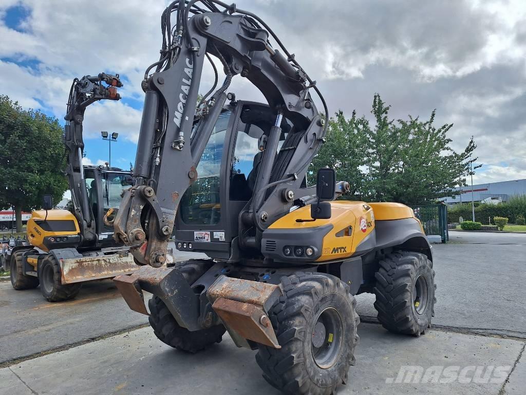 Mecalac 12 MTX Pyöräkaivukoneet