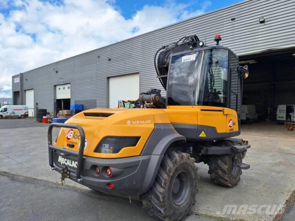 Mecalac 12 MTX Pyöräkaivukoneet