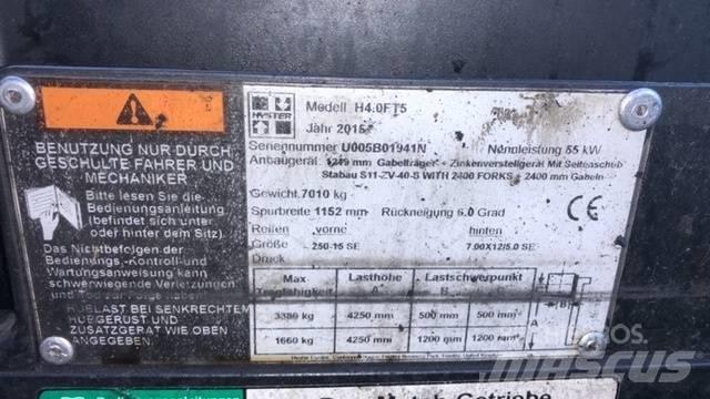 Hyster H 4.0 FT 5 Dieseltrukit