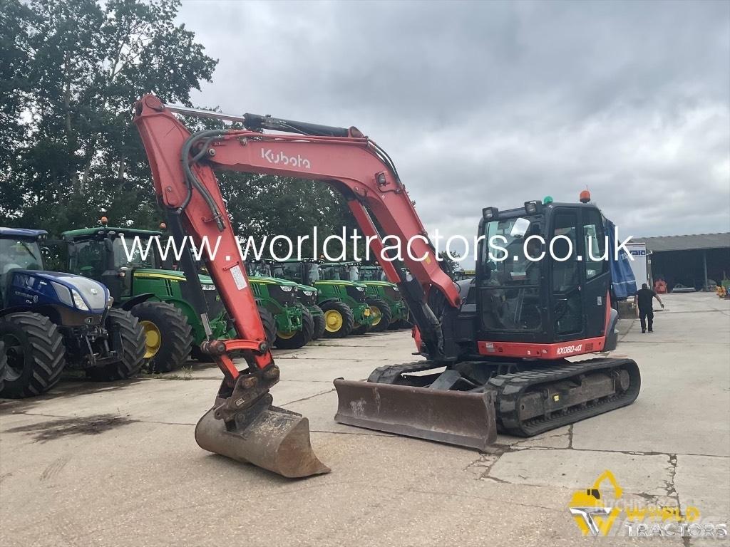 Kubota KX 080-4 Midikaivukoneet 7t - 12t