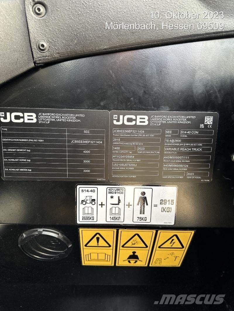 JCB 514-40 CON Kurottajat