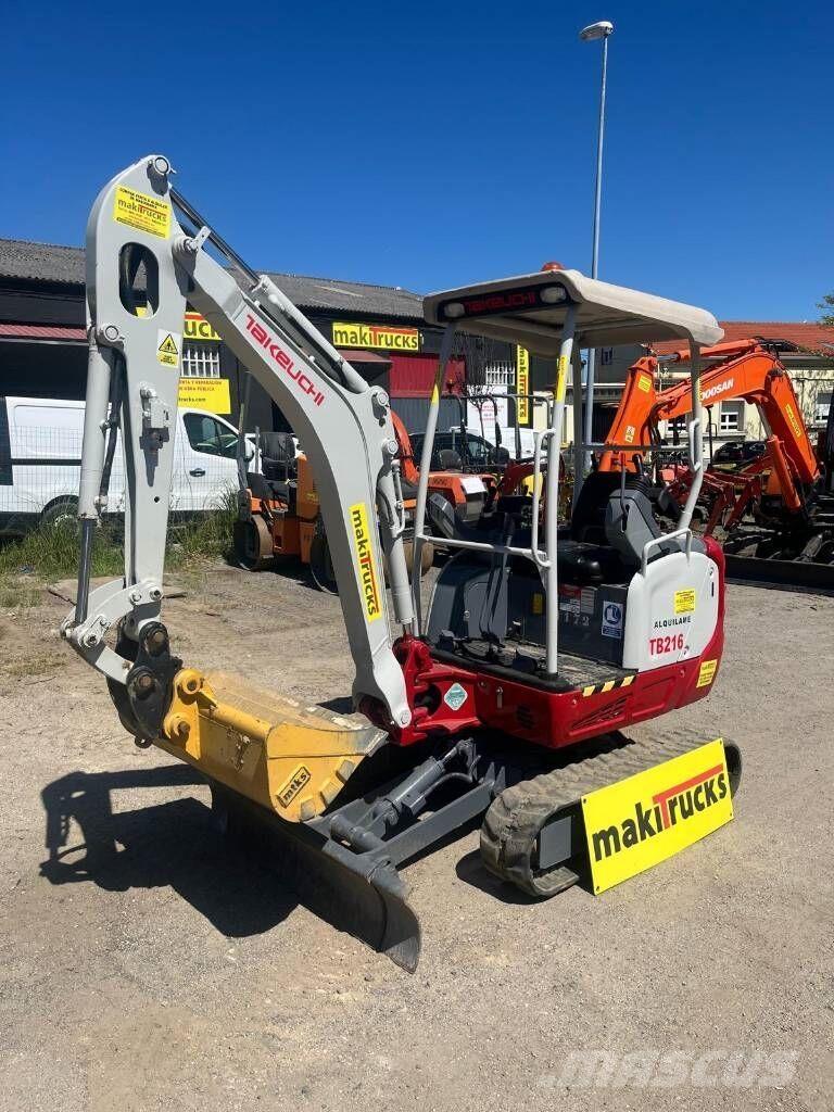 Takeuchi TB216 Minikaivukoneet < 7t