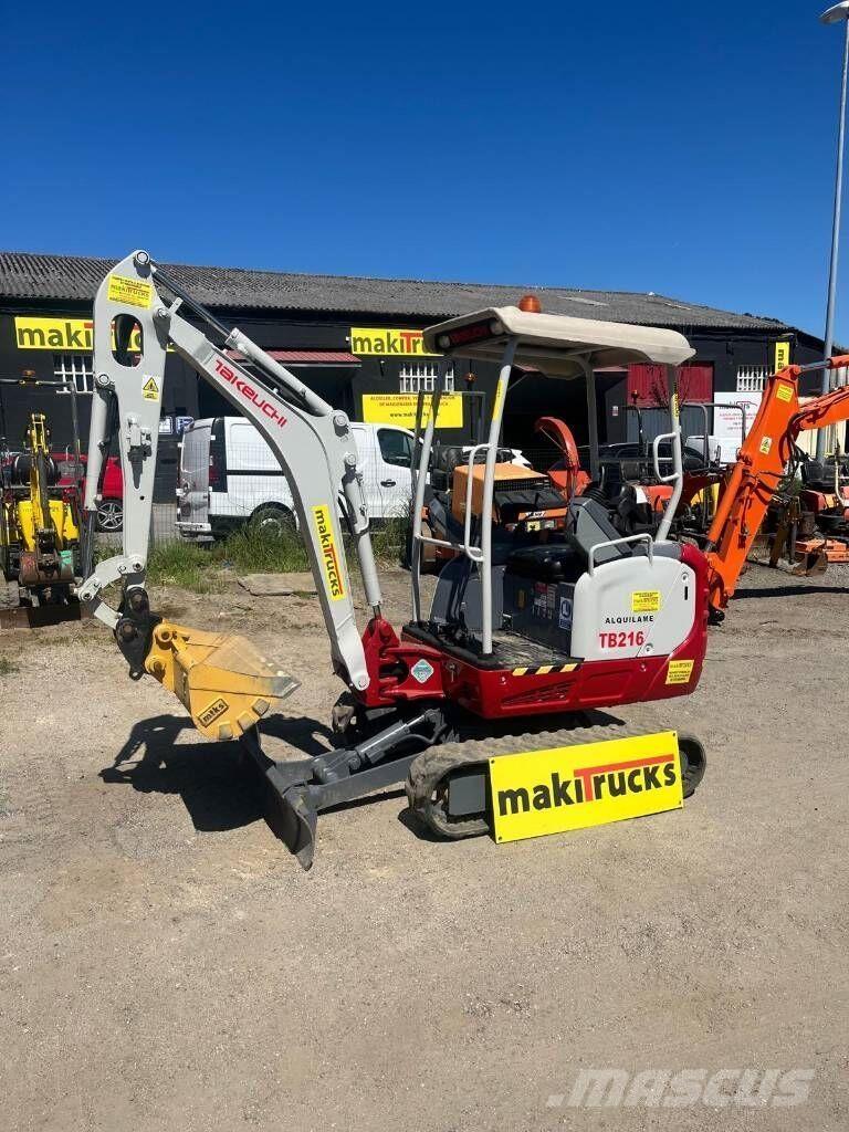 Takeuchi TB216 Minikaivukoneet < 7t