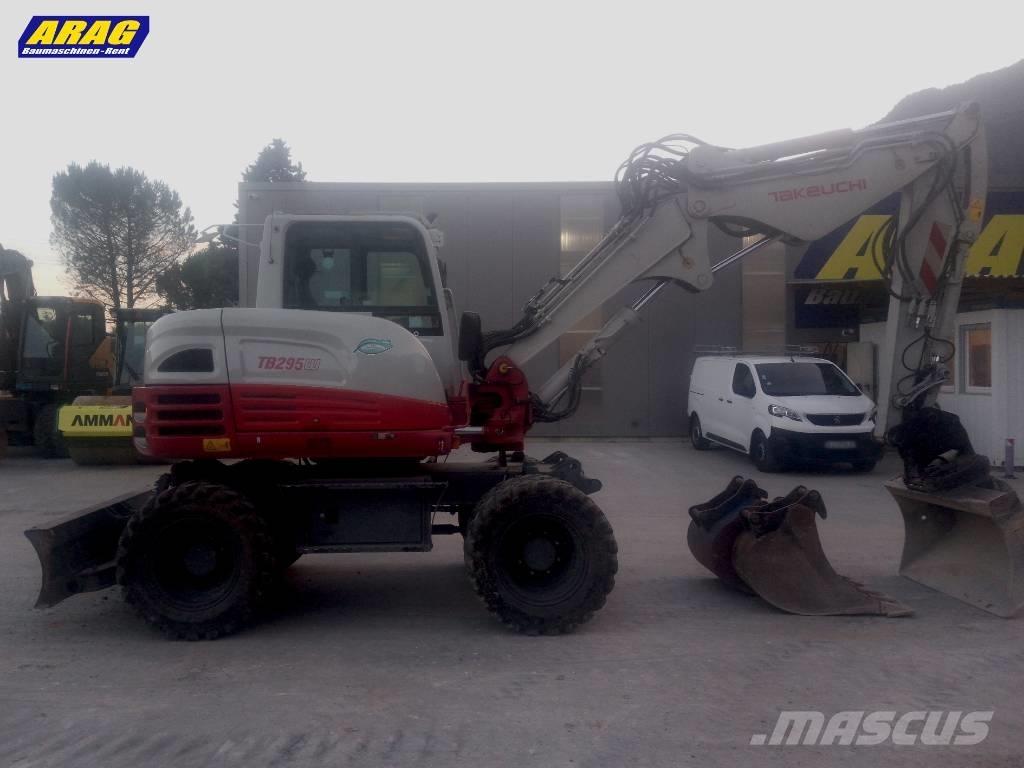Takeuchi TB 295 W Pyöräkaivukoneet