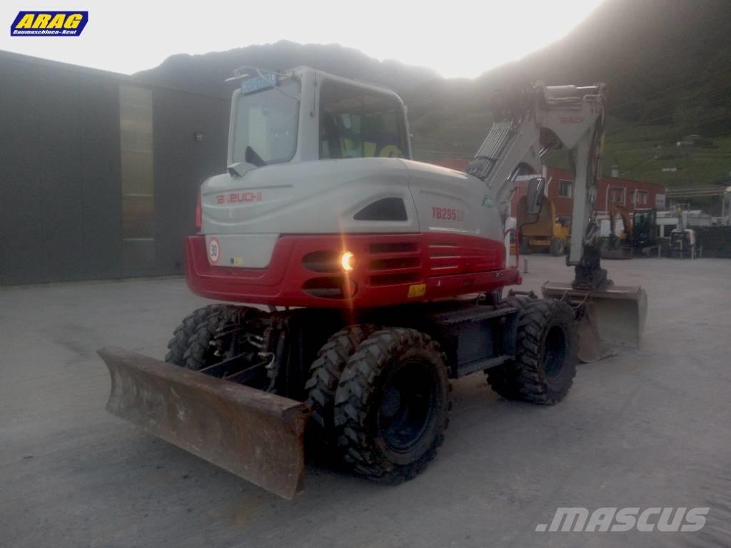 Takeuchi TB 295 W Pyöräkaivukoneet