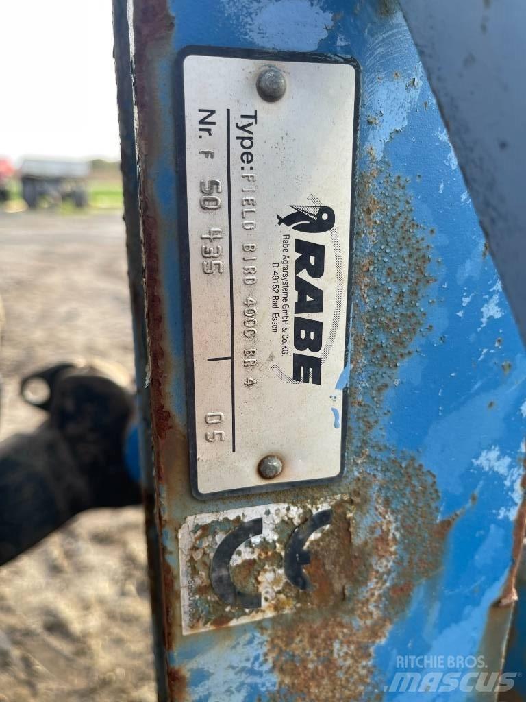 Rabe FieldBrid 4000 Kiekkomultaimet ja lautasäkeet