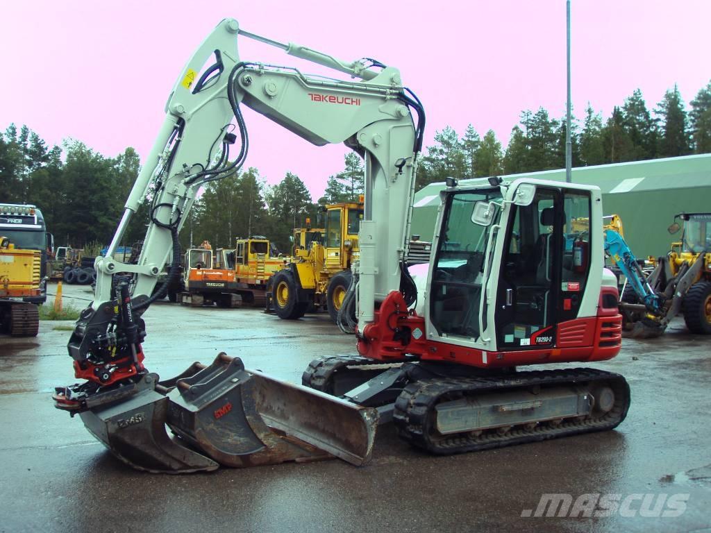 Takeuchi TB 290-2 Midikaivukoneet 7t - 12t