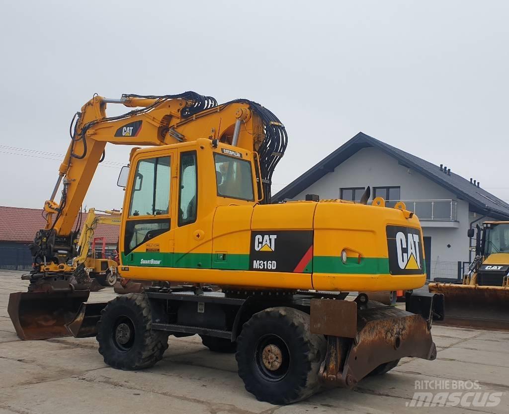 CAT M 316 D Pyöräkaivukoneet