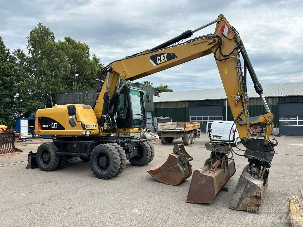 CAT M 316 D Pyöräkaivukoneet