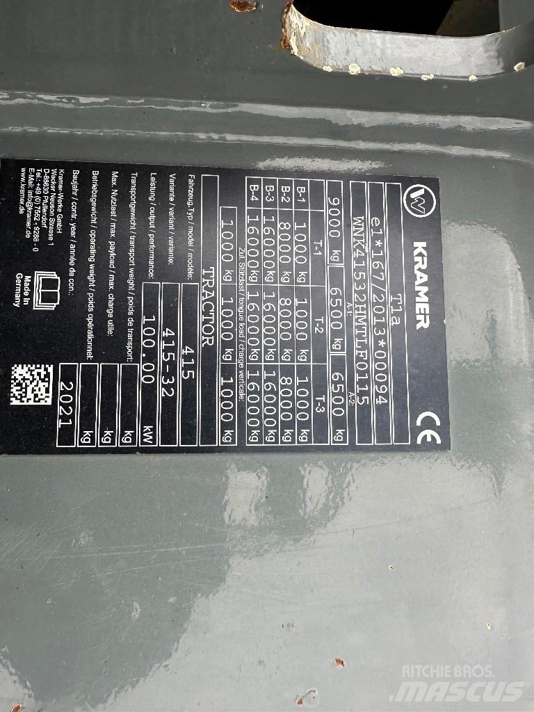 Kramer KT365 Maatalouskurottajat